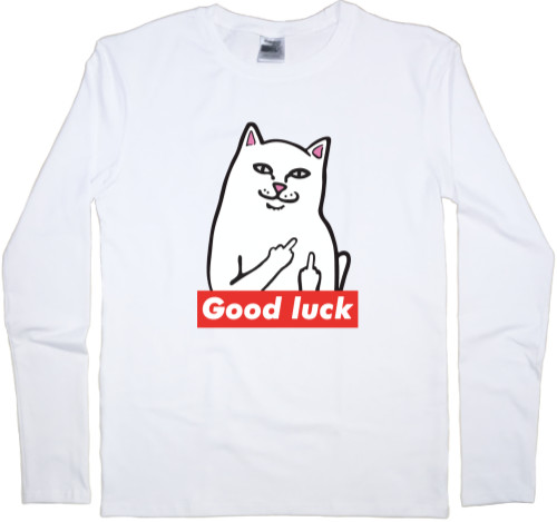 Men's Longsleeve Shirt - good luck - Mfest