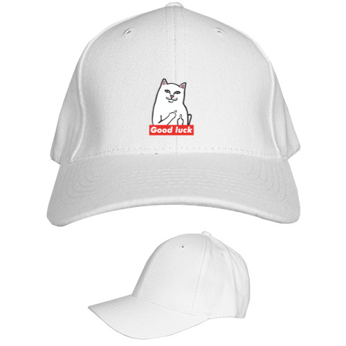 Kids' Baseball Cap 6-panel - good luck - Mfest