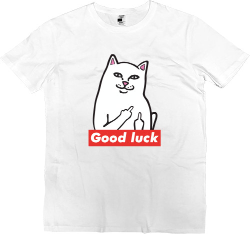 Men’s Premium T-Shirt - good luck - Mfest