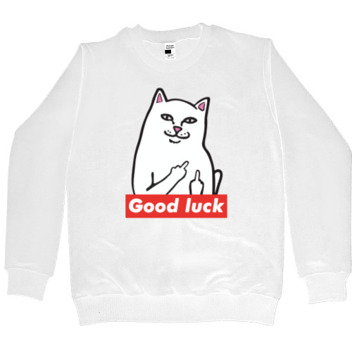 Men’s Premium Sweatshirt - good luck - Mfest