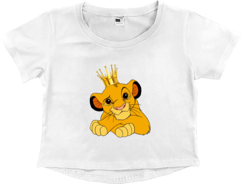 Women's Cropped Premium T-Shirt - Family The Lion King Children's - Mfest