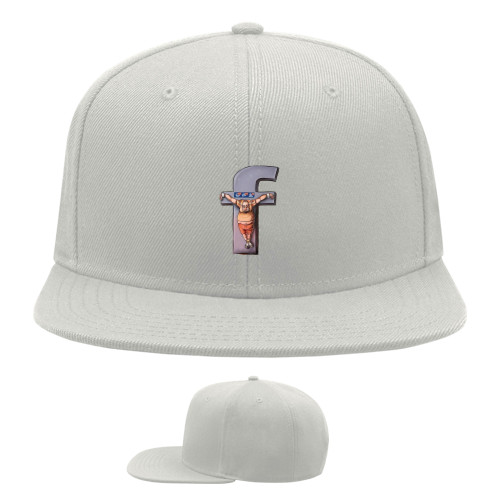 Snapback Baseball Cap - Facebook user - Mfest