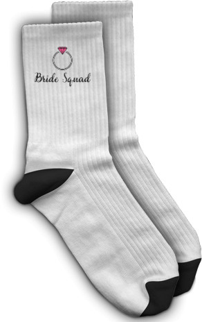 Socks - Bride Squad - Mfest