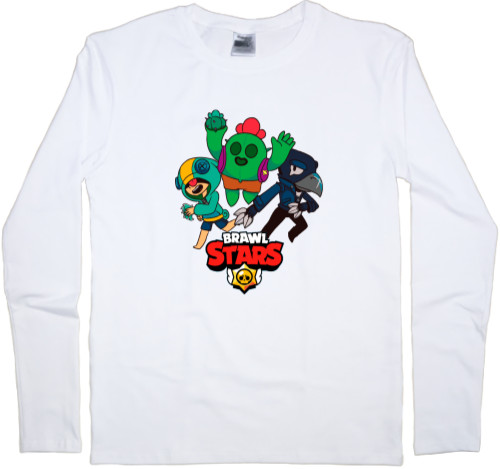 Kids' Longsleeve Shirt - Brawl Stars team 2 - Mfest