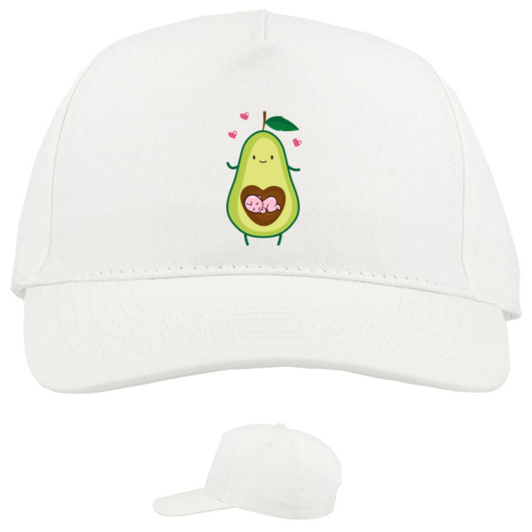 Baseball Caps - 5 panel - avocado pregnant - Mfest