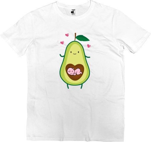 Men’s Premium T-Shirt - avocado pregnant - Mfest