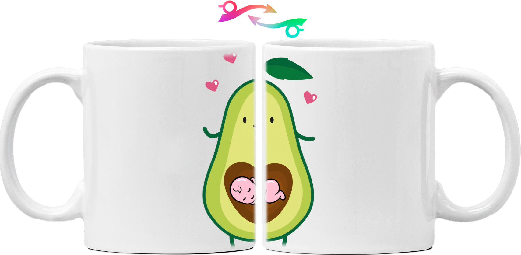 Кружка - Avocado pregnant - Mfest