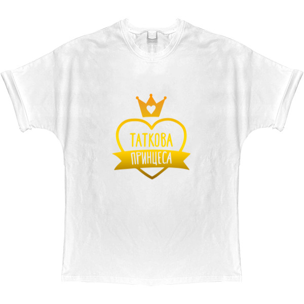 T-shirt Oversize - Tatkova princess - Mfest