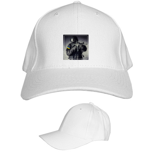 Kids' Baseball Cap 6-panel - Soldier (positive) - Mfest