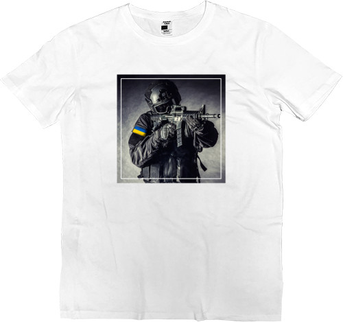 Men’s Premium T-Shirt - Soldier (positive) - Mfest