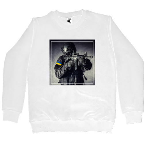 Men’s Premium Sweatshirt - Soldier (positive) - Mfest