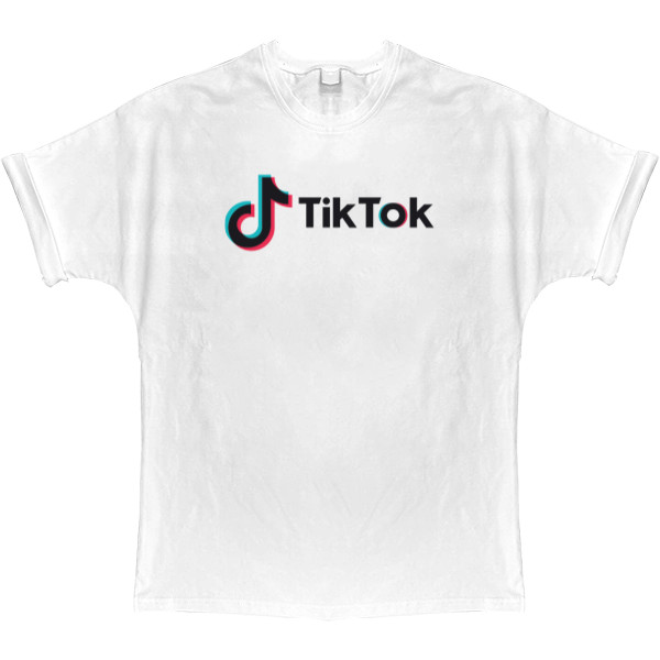 T-shirt Oversize - TikTok3 - Mfest