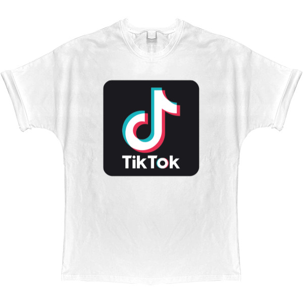 TikTok - Футболка Оверсайз - TikTok 2 - Mfest