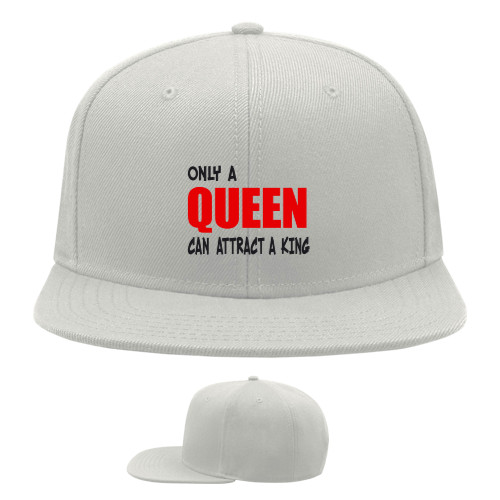 Snapback Baseball Cap - Only a queen - Mfest