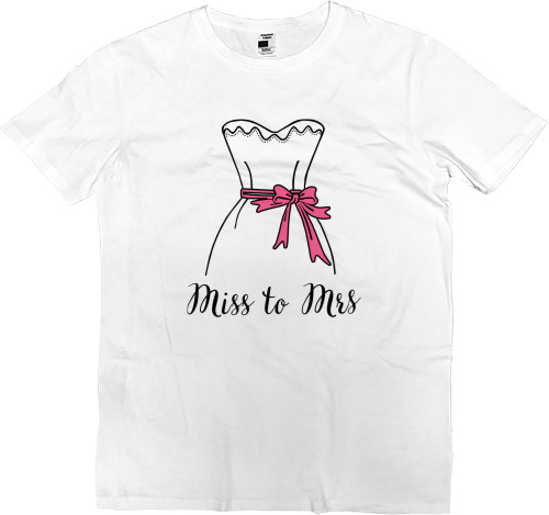 Men’s Premium T-Shirt - Miss to Mrs - Mfest