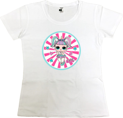 Women's Premium T-Shirt - lol surprise girl - Mfest