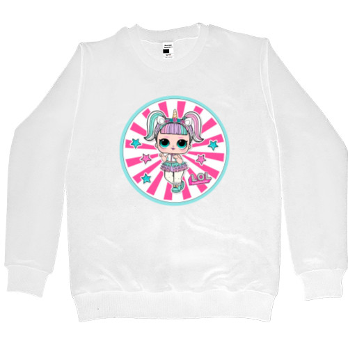 Men’s Premium Sweatshirt - lol surprise girl - Mfest