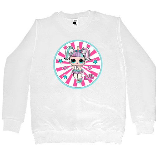 Women's Premium Sweatshirt - lol surprise girl - Mfest