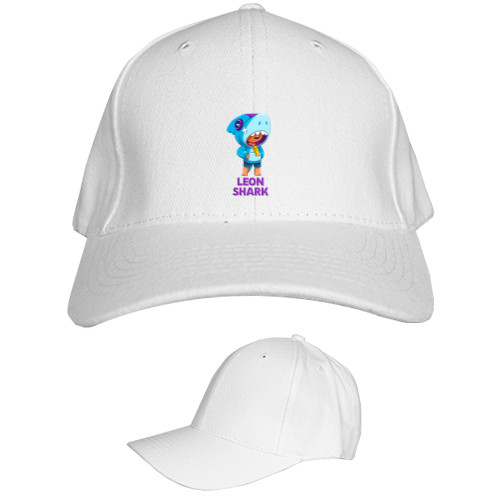 Kids' Baseball Cap 6-panel - Leon Shark - Mfest