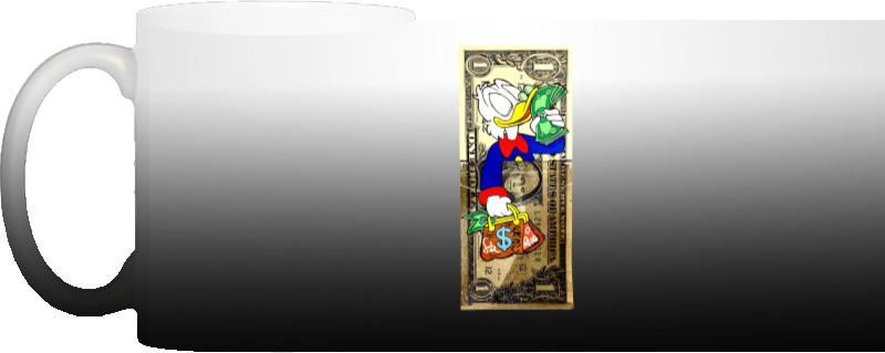 Magic Mug - scrooge mcduck dollar - Mfest