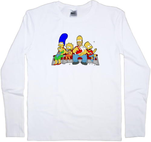 Kids' Longsleeve Shirt - The Simpsons in Cinema - Mfest