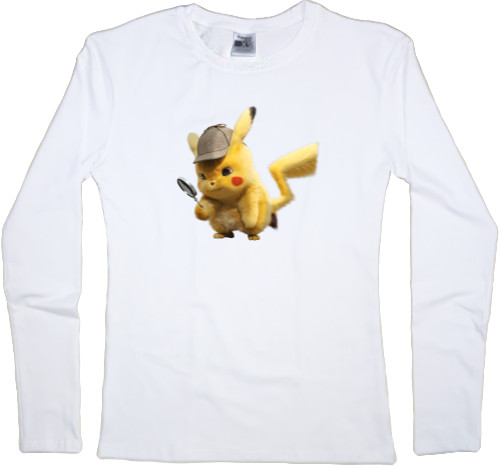 pikachu with a magnifying glass