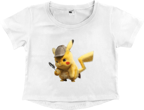 pikachu with a magnifying glass