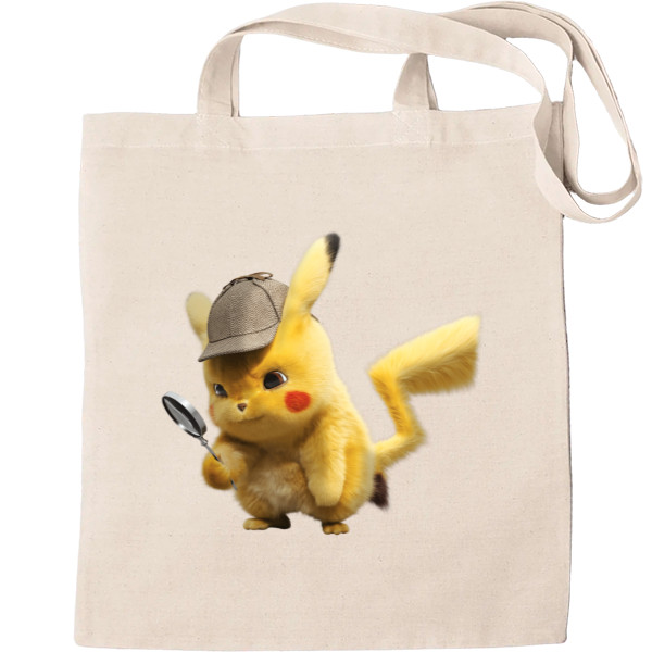 pikachu with a magnifying glass