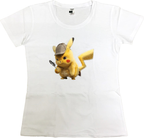 pikachu with a magnifying glass