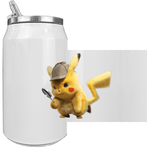 pikachu with a magnifying glass