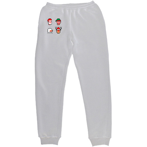 Women's Sweatpants - New river in pixels - Mfest