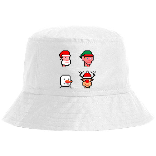 Bucket Hat - New river in pixels - Mfest