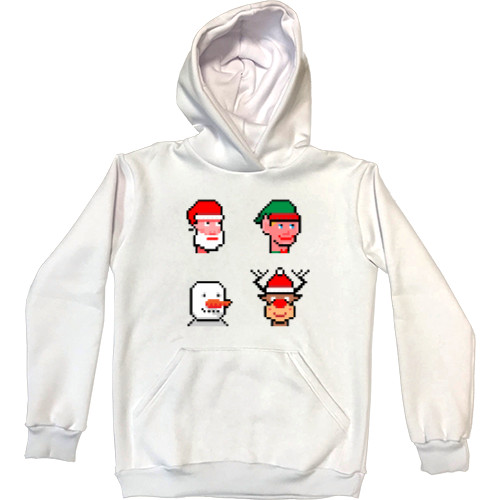 Kids' Premium Hoodie - New river in pixels - Mfest