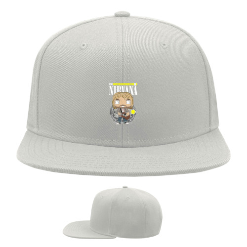 Snapback Baseball Cap - Nirvana rock - Mfest