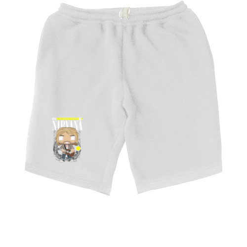 Men's Shorts - Nirvana rock - Mfest