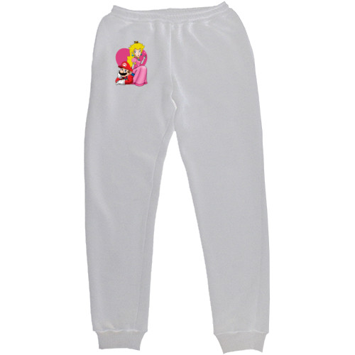 Women's Sweatpants - mario i princess - Mfest