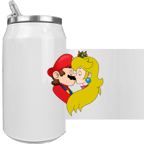 Aluminum Can - Mario and the princess at the kiss - Mfest