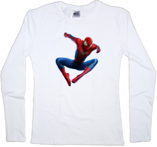 Women's Longsleeve Shirt - spider man - Mfest