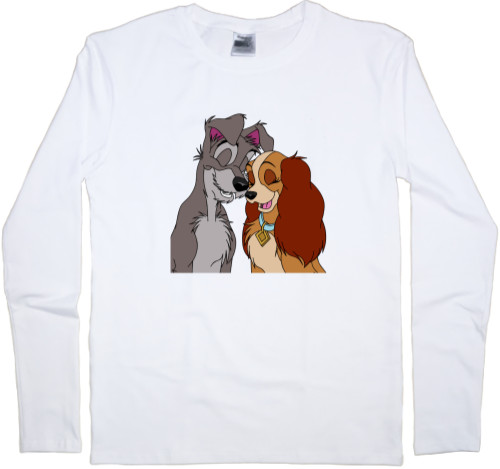 Men's Longsleeve Shirt - Lady and the Tramp - Mfest