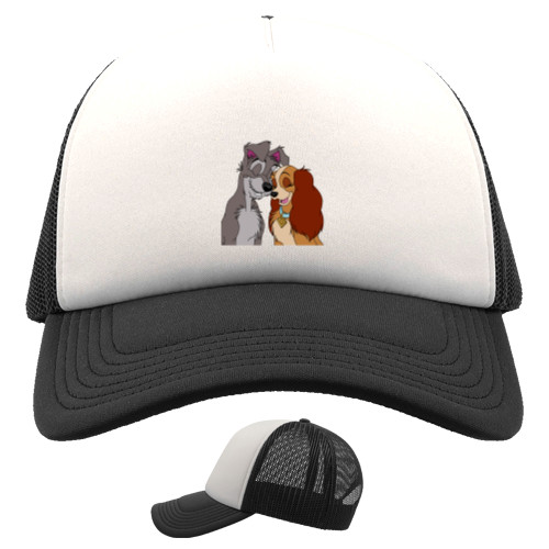 Kids' Trucker Cap - Lady and the Tramp - Mfest