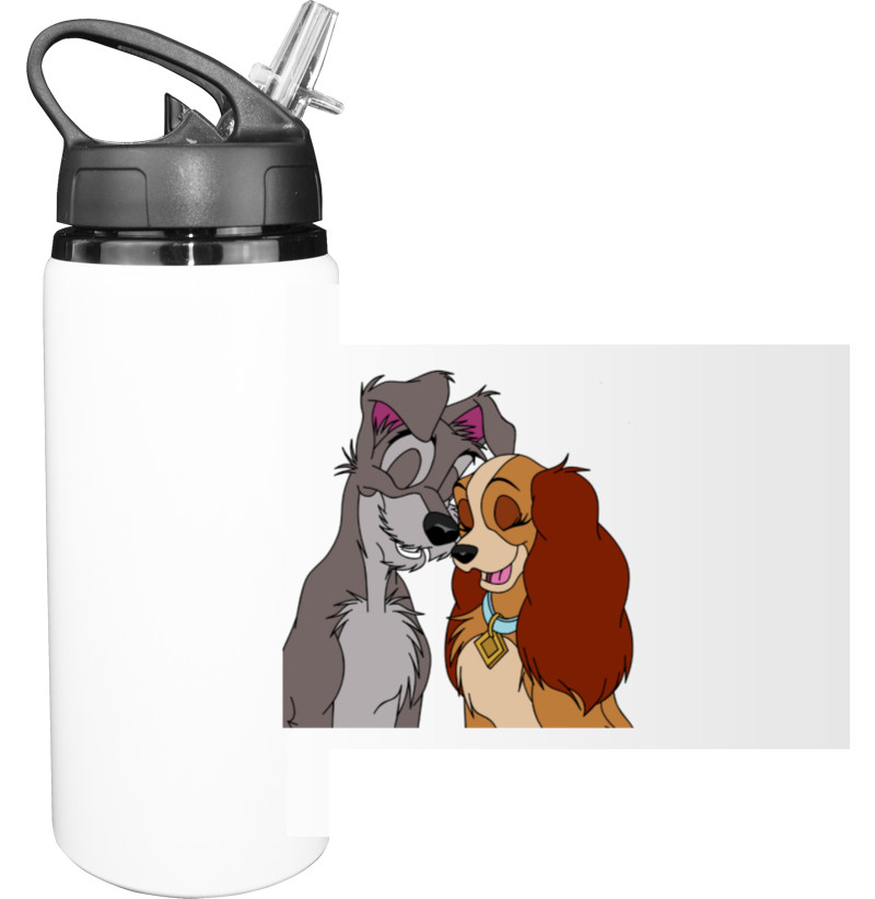 Sport Water Bottle - Lady and the Tramp - Mfest