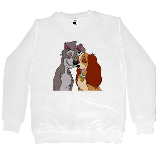 Women's Premium Sweatshirt - Lady and the Tramp - Mfest