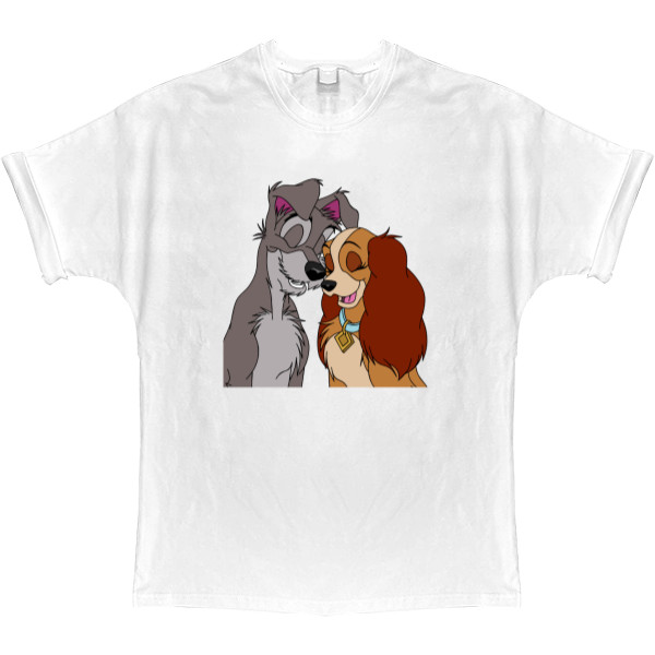 T-shirt Oversize - Lady and the Tramp - Mfest