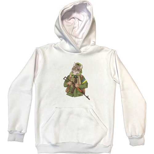 Kids' Premium Hoodie - Warrior whale - Mfest