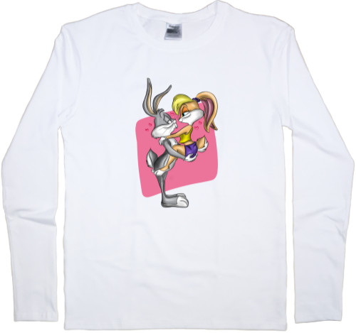 Men's Longsleeve Shirt - Bugs and Lola Bunny - Mfest