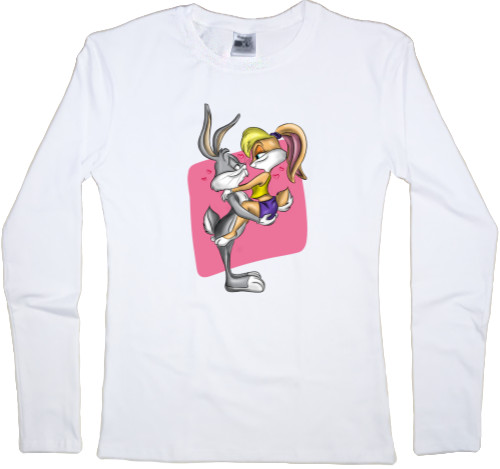 Women's Longsleeve Shirt - Bugs and Lola Bunny - Mfest