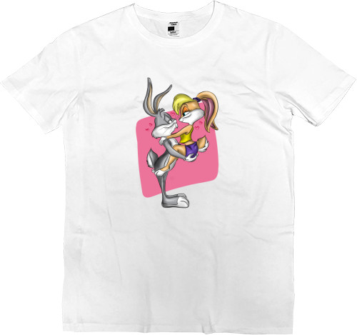 Kids' Premium T-Shirt - Bugs and Lola Bunny - Mfest