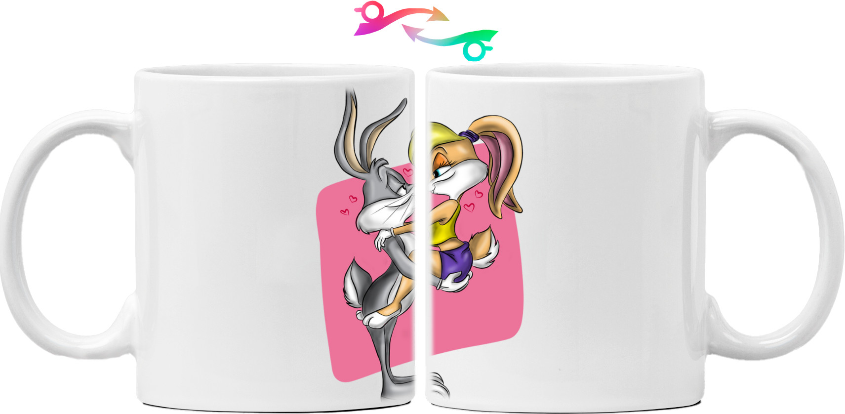 Mug - Bugs and Lola Bunny - Mfest