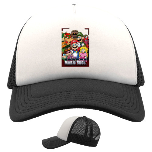 Trucker Cap - MARIO BROS - Mfest