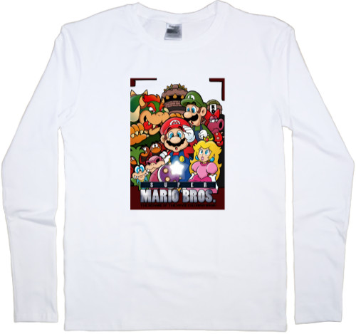 Men's Longsleeve Shirt - MARIO BROS - Mfest